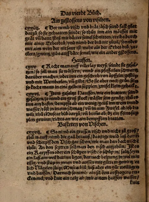 Ein Gestoßenes von Fischen – Originalseite