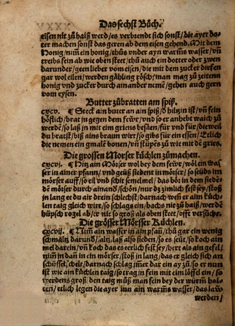 Größere Mörserküchlein – Originalseite