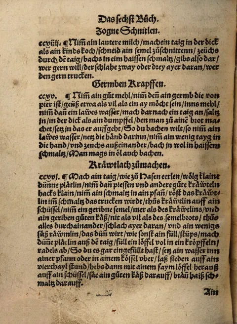Semmelschnitten in Milchteig – Originalseite