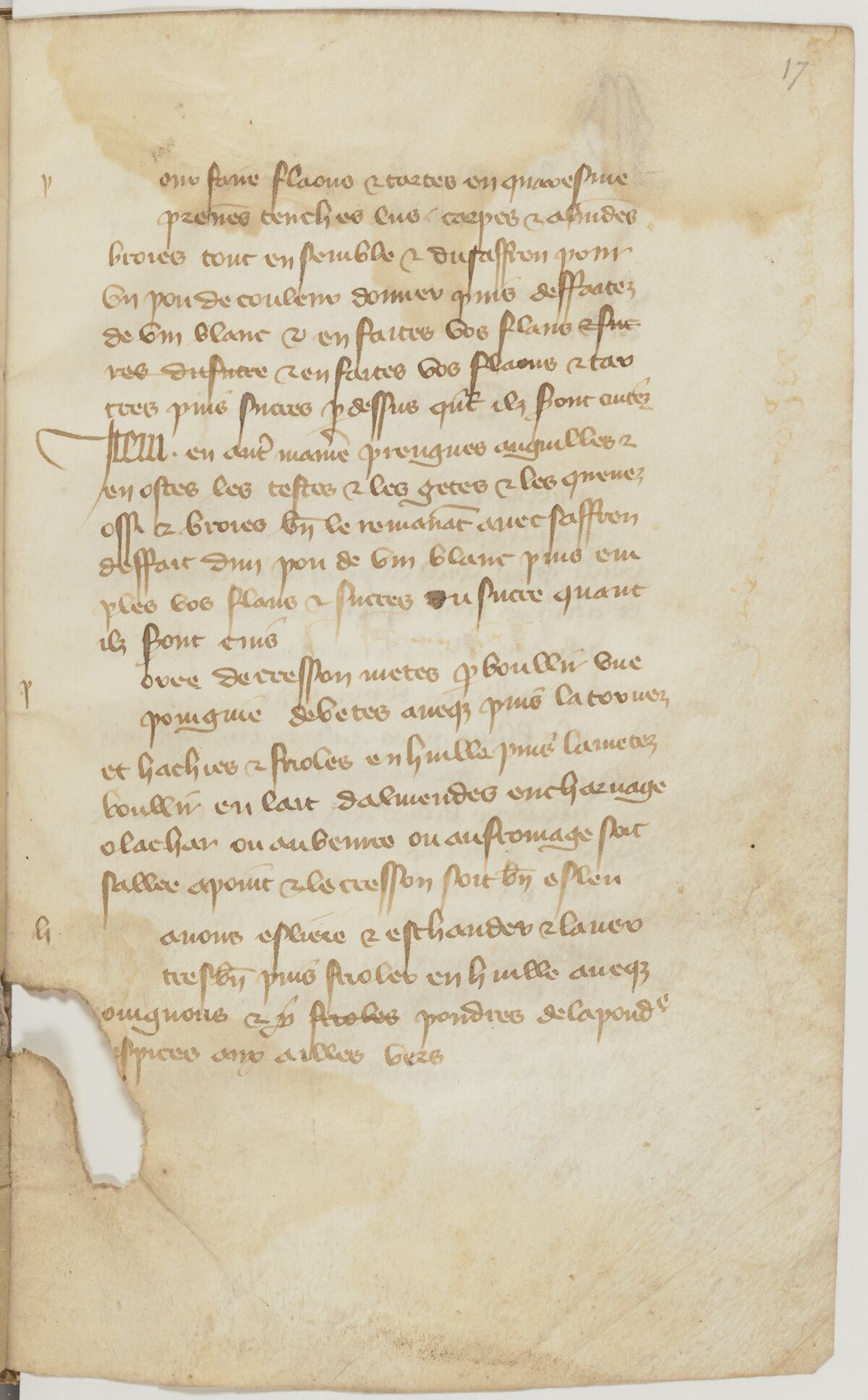 Feine Gewürzmischung (Pouldre Fine) — Originalseite aus Le Viandier de Taillevent