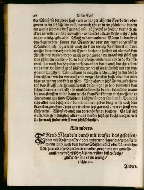 Mandelmus mit Eidotter, andere Form – Originalseite