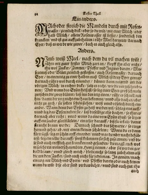 Milch-Eisenküchlein mit Pfeffer und Ingwer – Originalseite