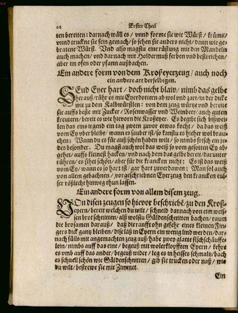 Masse für krause Eier aus hartem Eigelb – Originalseite