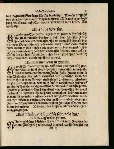 Rauhe Eiersuppe für Verstopfte – Originalseite