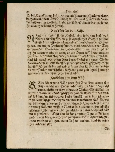 Käseknödel in Fleischbrühe – Originalseite