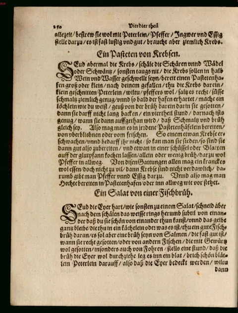 Krebspastete mit Brühe – Originalseite