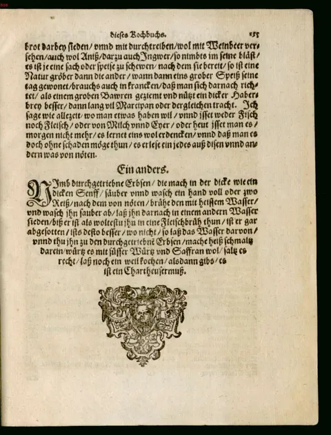 Erbsenmus mit Reis (Kartäusermus) – Originalseite