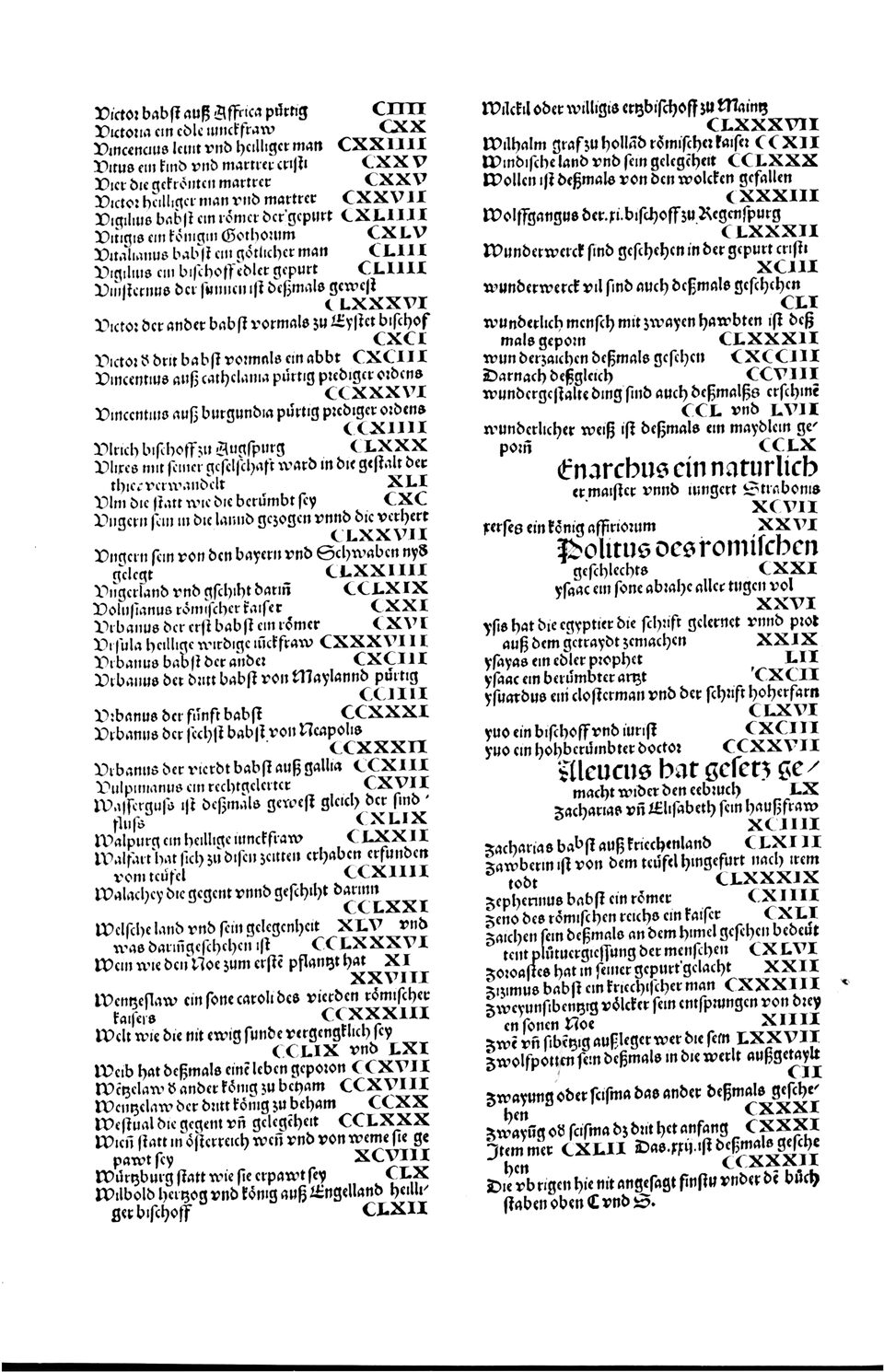 Schedelsche Weltchronik Blatt 1, linke Seite