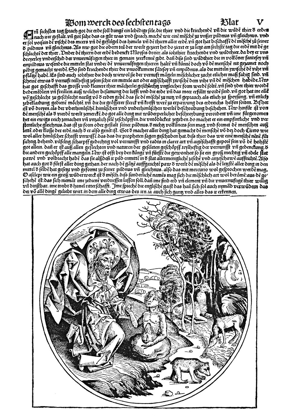 Schedelsche Weltchronik Blatt 5, rechte Seite