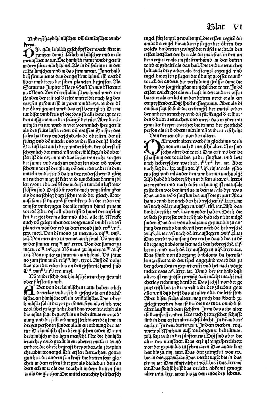 Schedelsche Weltchronik Blatt 6, rechte Seite