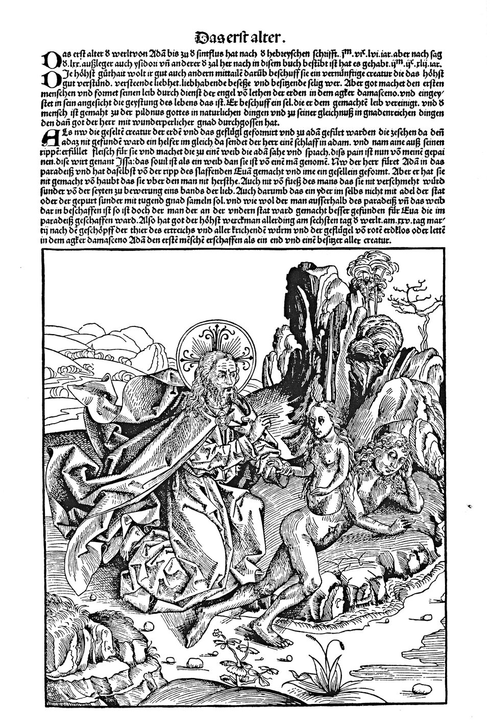 Schedelsche Weltchronik Blatt 7, linke Seite
