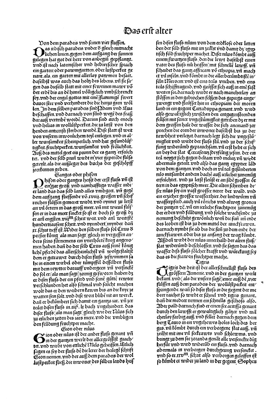Schedelsche Weltchronik Blatt 8, linke Seite