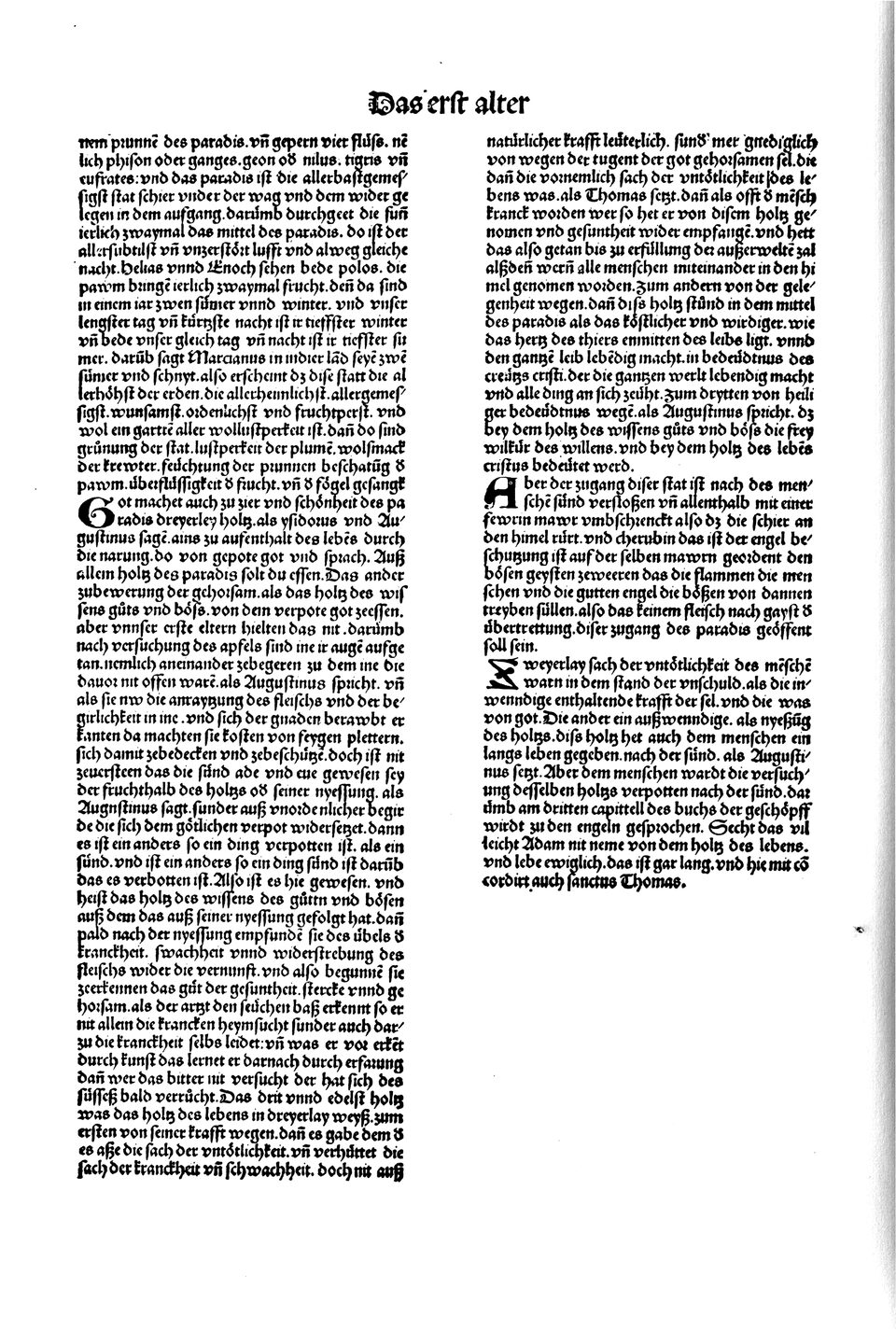 Schedelsche Weltchronik Blatt 9, linke Seite
