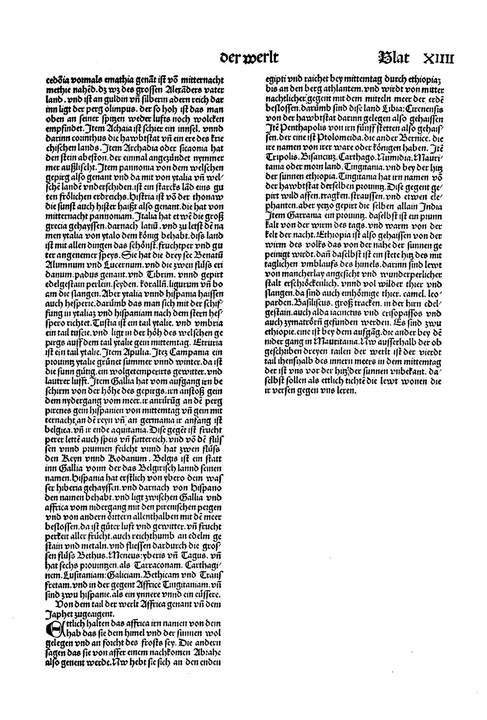 Schedelsche Weltchronik Blatt 14, rechte Seite