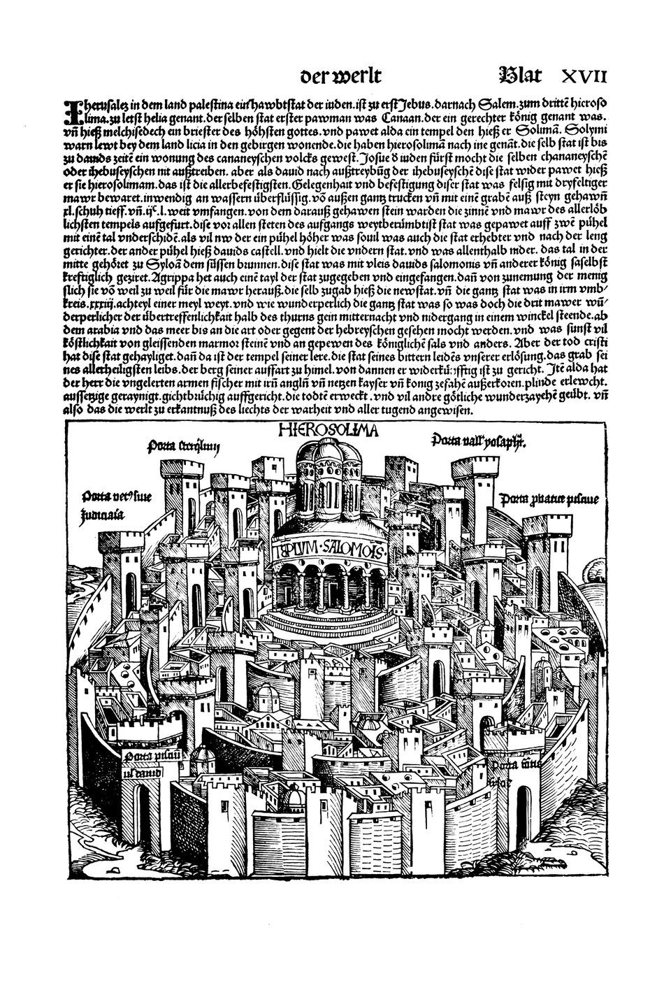Schedelsche Weltchronik Blatt 17, rechte Seite