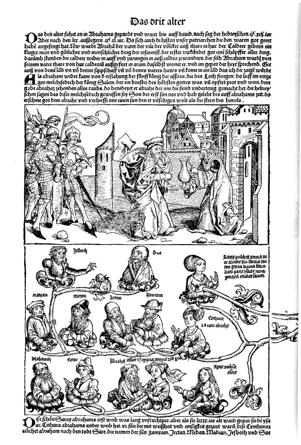 Schedelsche Weltchronik Blatt 22, linke Seite