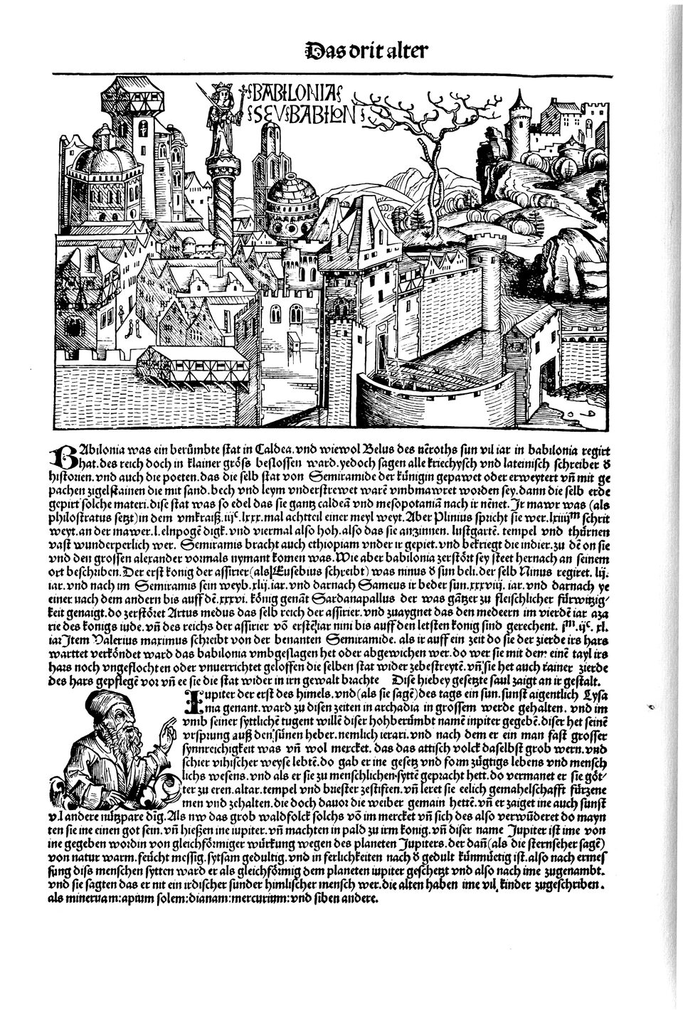Schedelsche Weltchronik Blatt 25, linke Seite