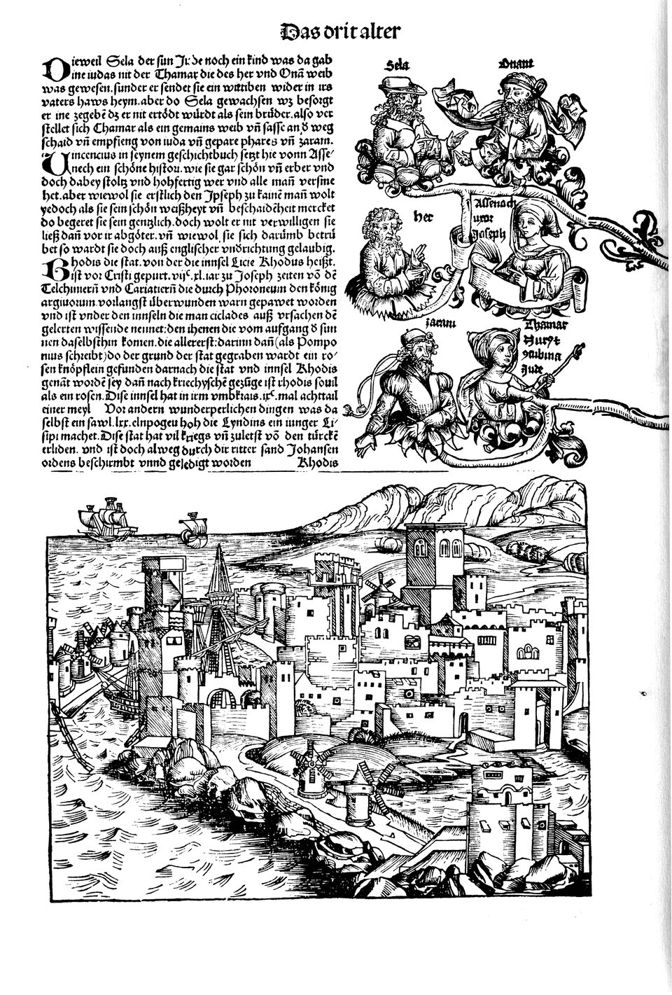 Schedelsche Weltchronik Blatt 27, linke Seite