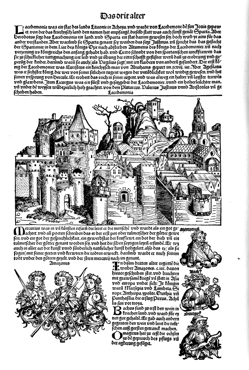 Schedelsche Weltchronik Blatt 29, linke Seite