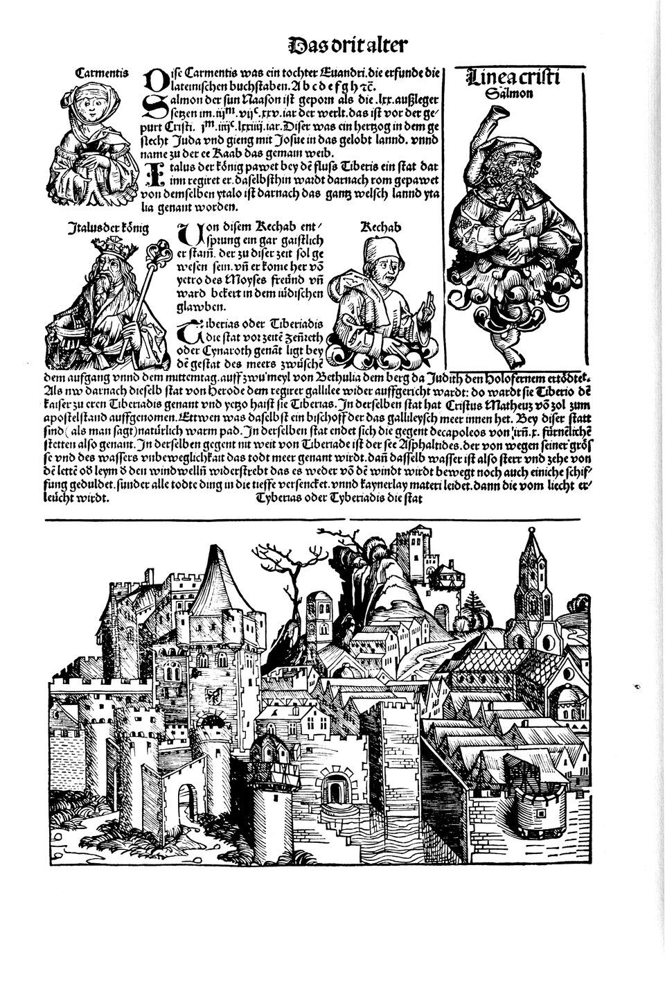 Schedelsche Weltchronik Blatt 35, linke Seite