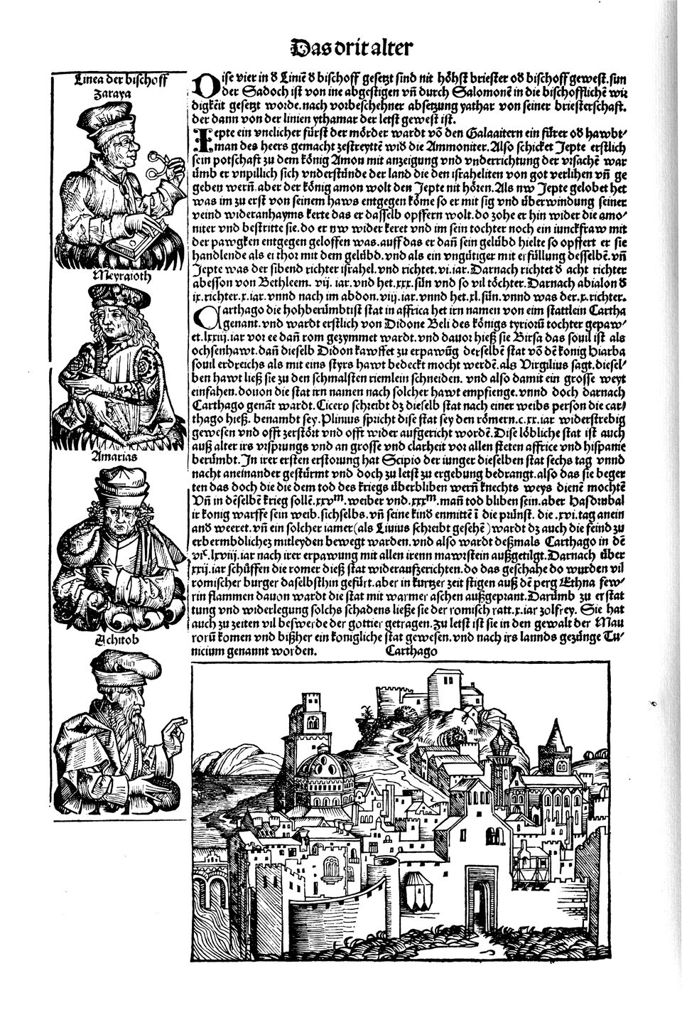 Schedelsche Weltchronik Blatt 41, linke Seite