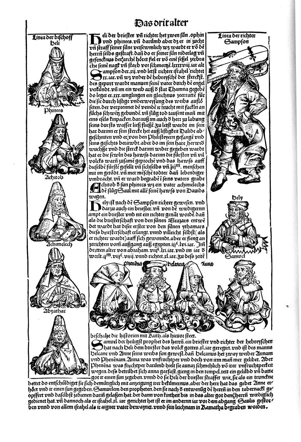 Schedelsche Weltchronik Blatt 42, linke Seite
