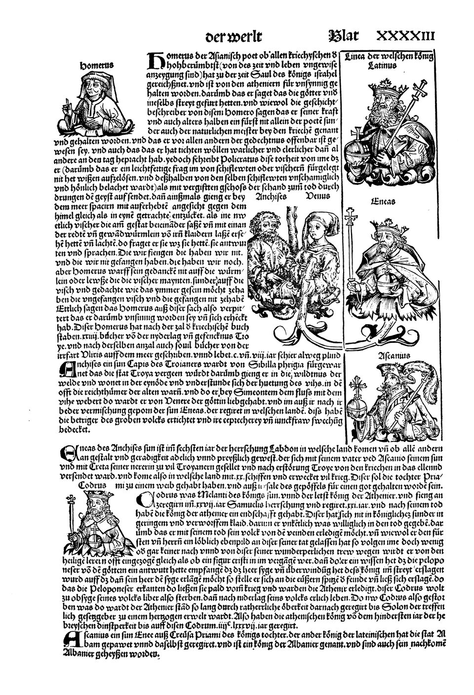 Schedelsche Weltchronik Blatt 43, rechte Seite