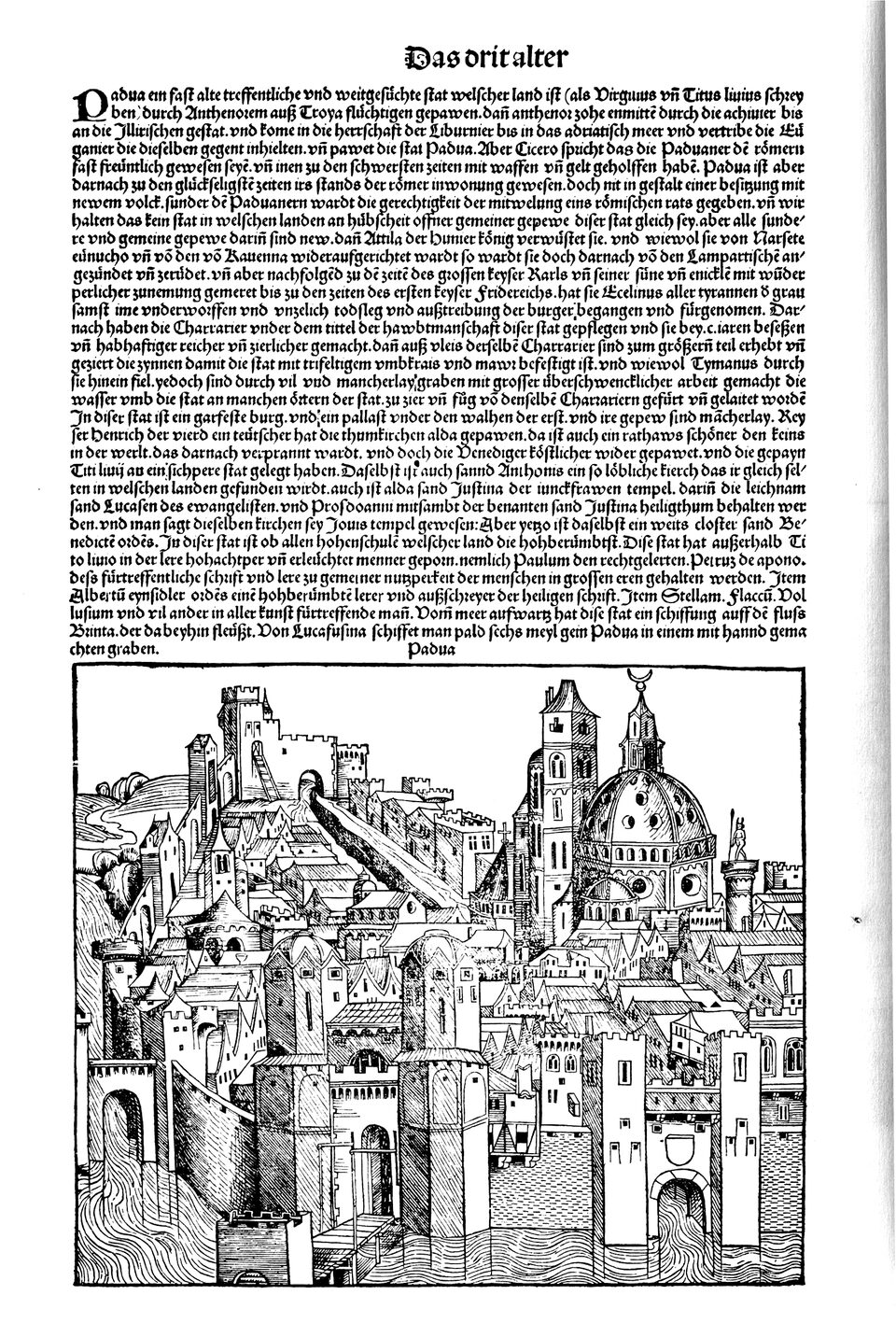Schedelsche Weltchronik Blatt 45, linke Seite