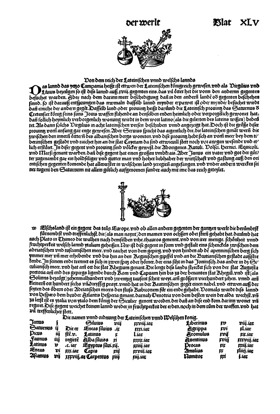 Schedelsche Weltchronik Blatt 45, rechte Seite