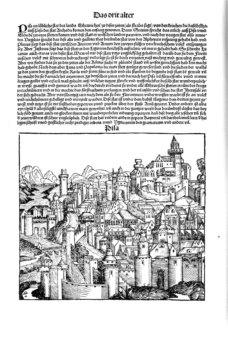Schedelsche Weltchronik Blatt 46, linke Seite