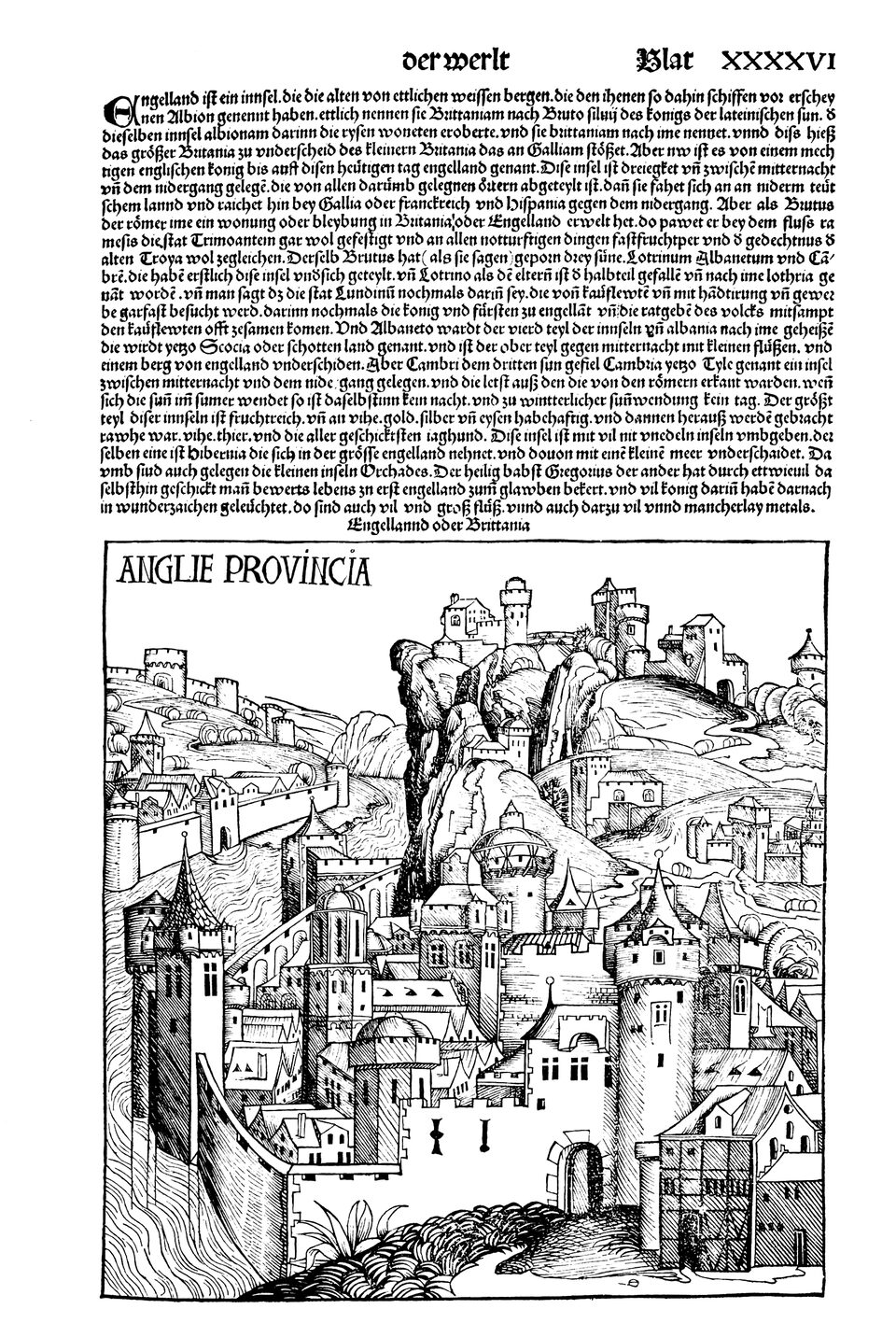 Schedelsche Weltchronik Blatt 46, rechte Seite