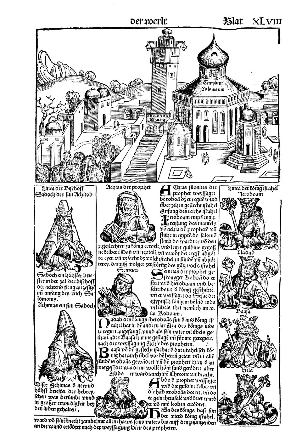 Schedelsche Weltchronik Blatt 48, rechte Seite