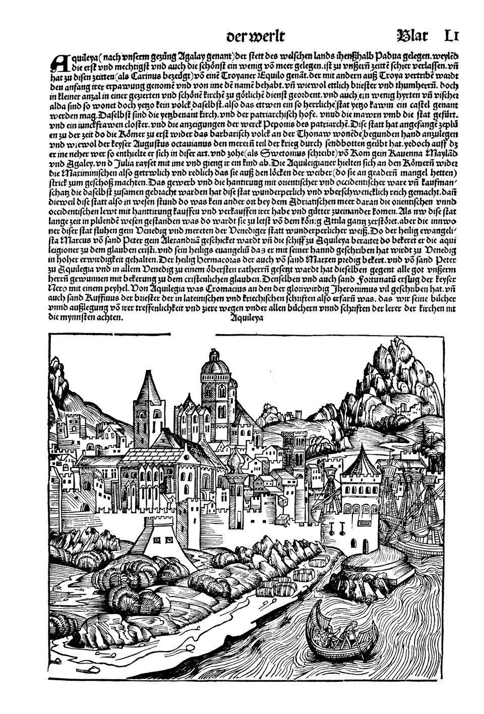 Schedelsche Weltchronik Blatt 51, rechte Seite