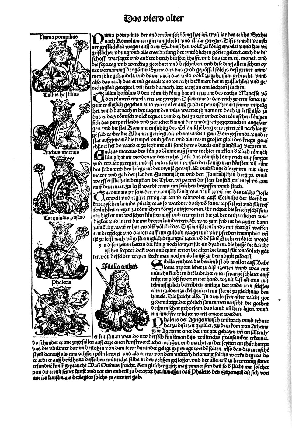 Schedelsche Weltchronik Blatt 57, linke Seite