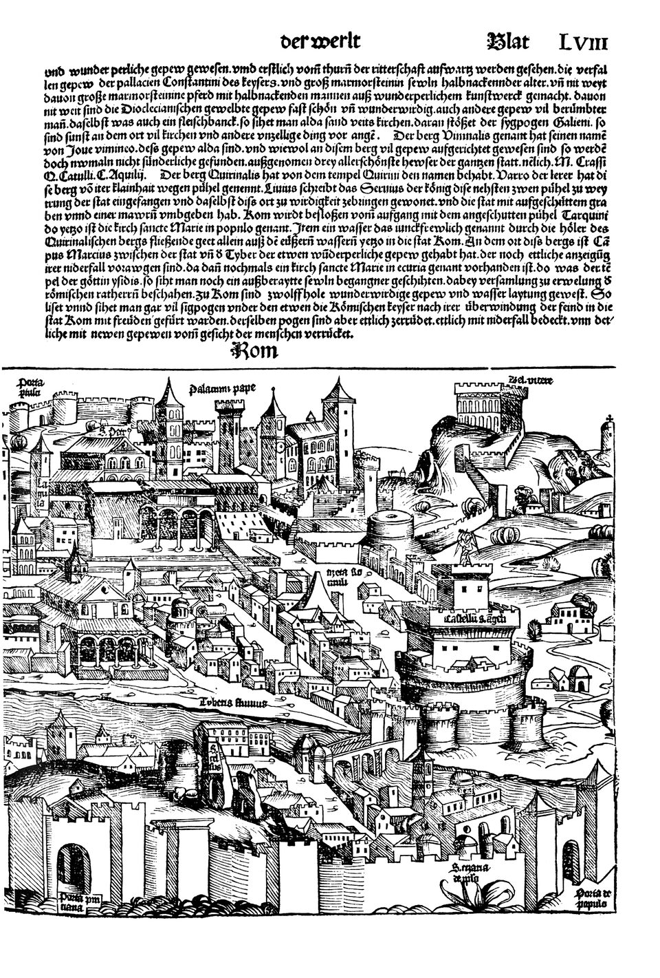 Schedelsche Weltchronik Blatt 58, rechte Seite
