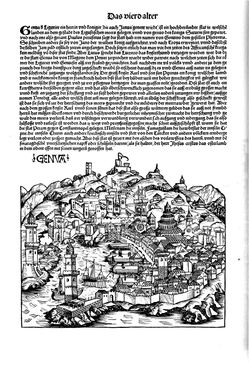 Schedelsche Weltchronik Blatt 59, linke Seite