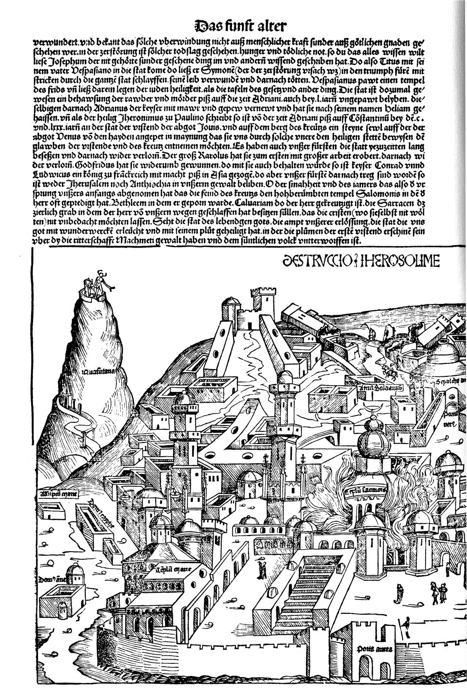 Schedelsche Weltchronik Blatt 64, linke Seite
