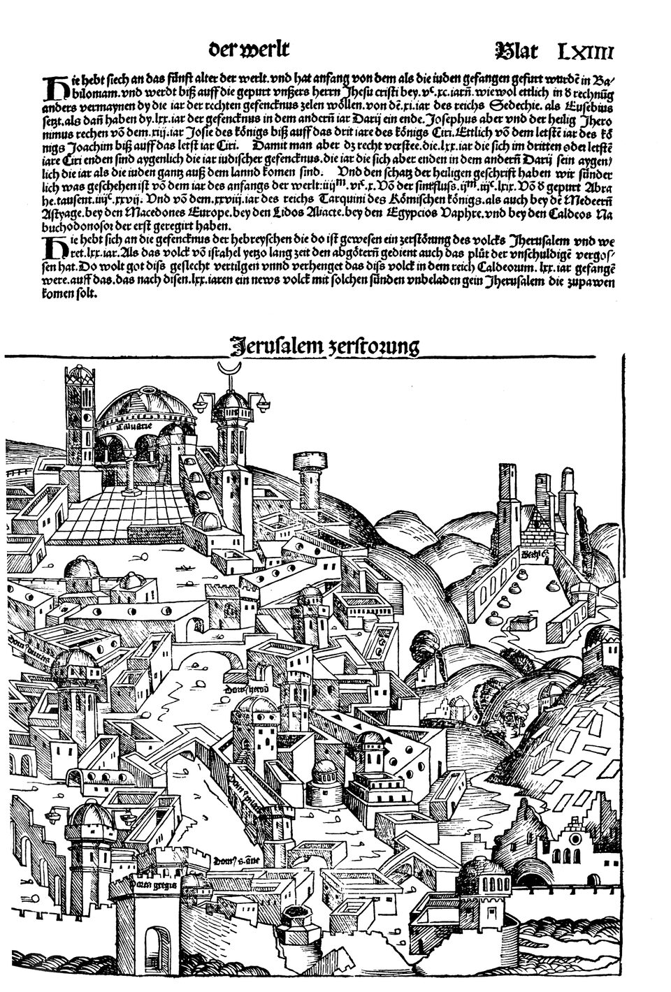 Schedelsche Weltchronik Blatt 64, rechte Seite