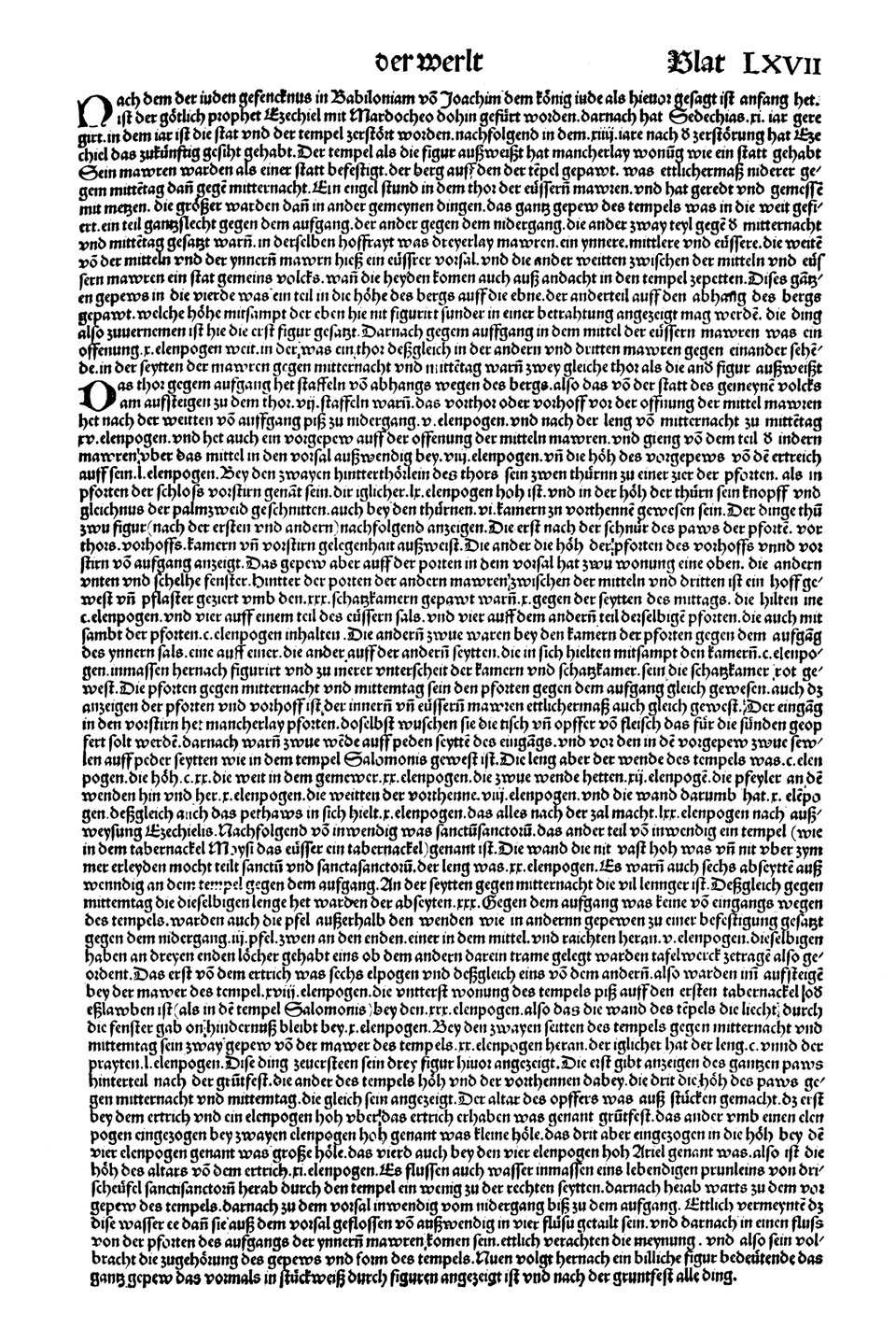 Schedelsche Weltchronik Blatt 67, rechte Seite
