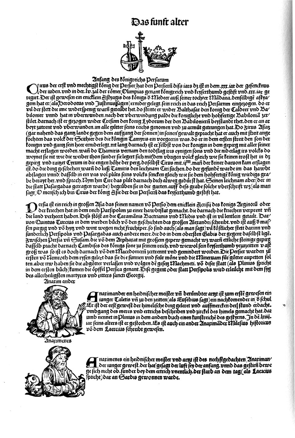 Schedelsche Weltchronik Blatt 69, linke Seite