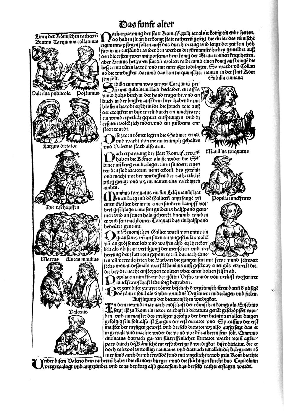 Schedelsche Weltchronik Blatt 70, linke Seite