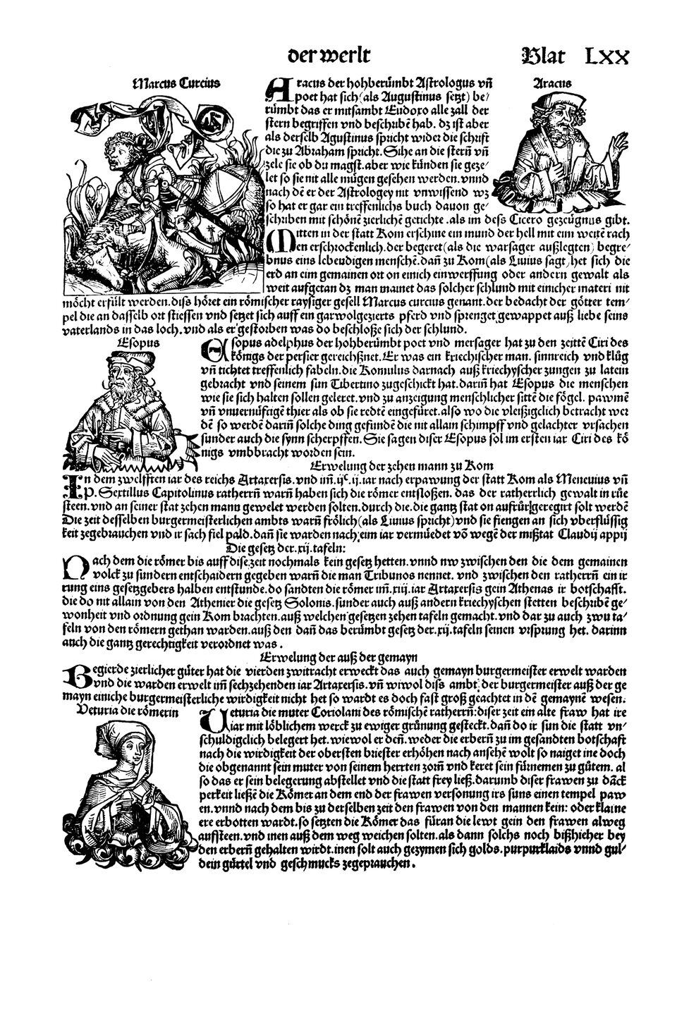 Schedelsche Weltchronik Blatt 70, rechte Seite