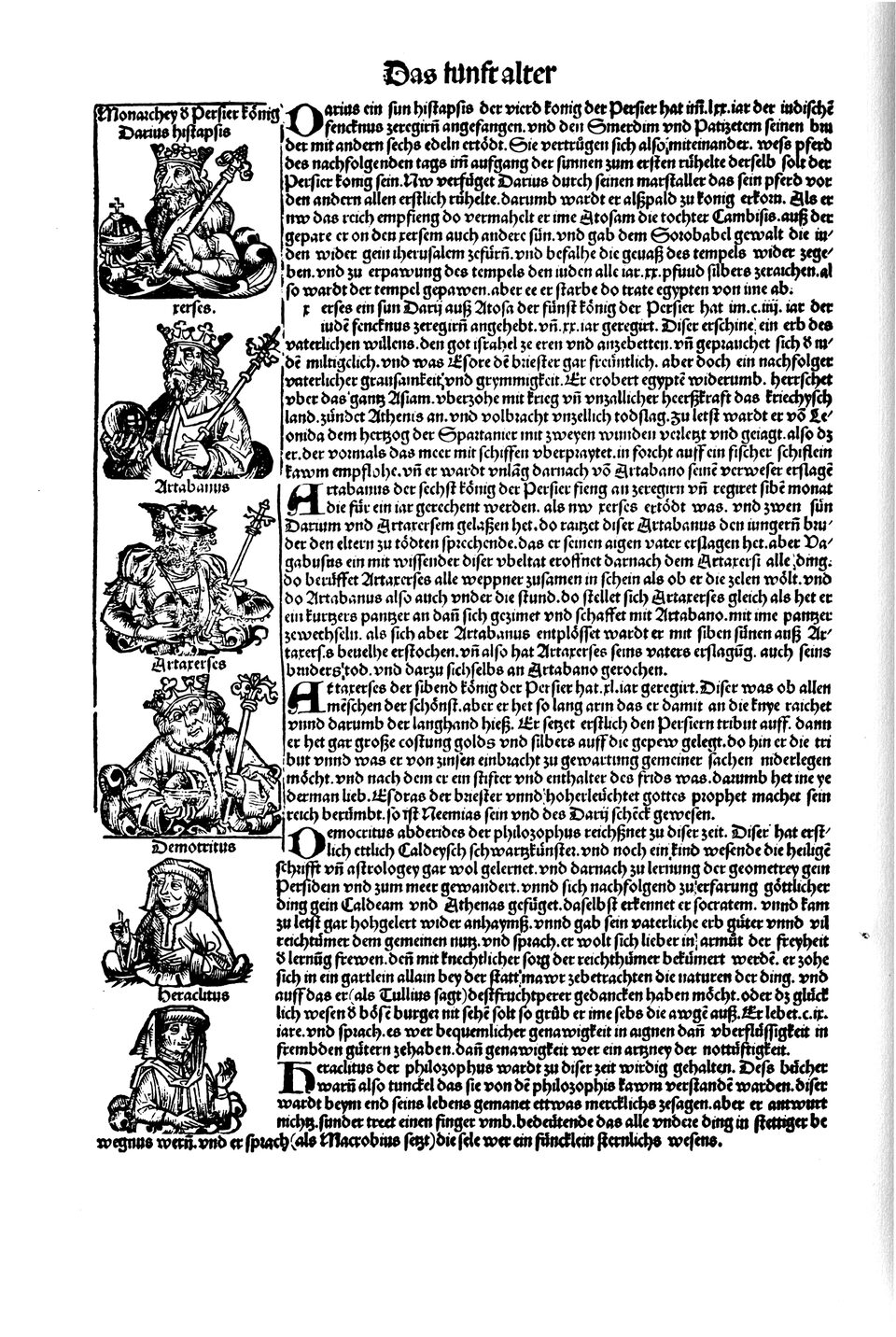 Schedelsche Weltchronik Blatt 71, linke Seite