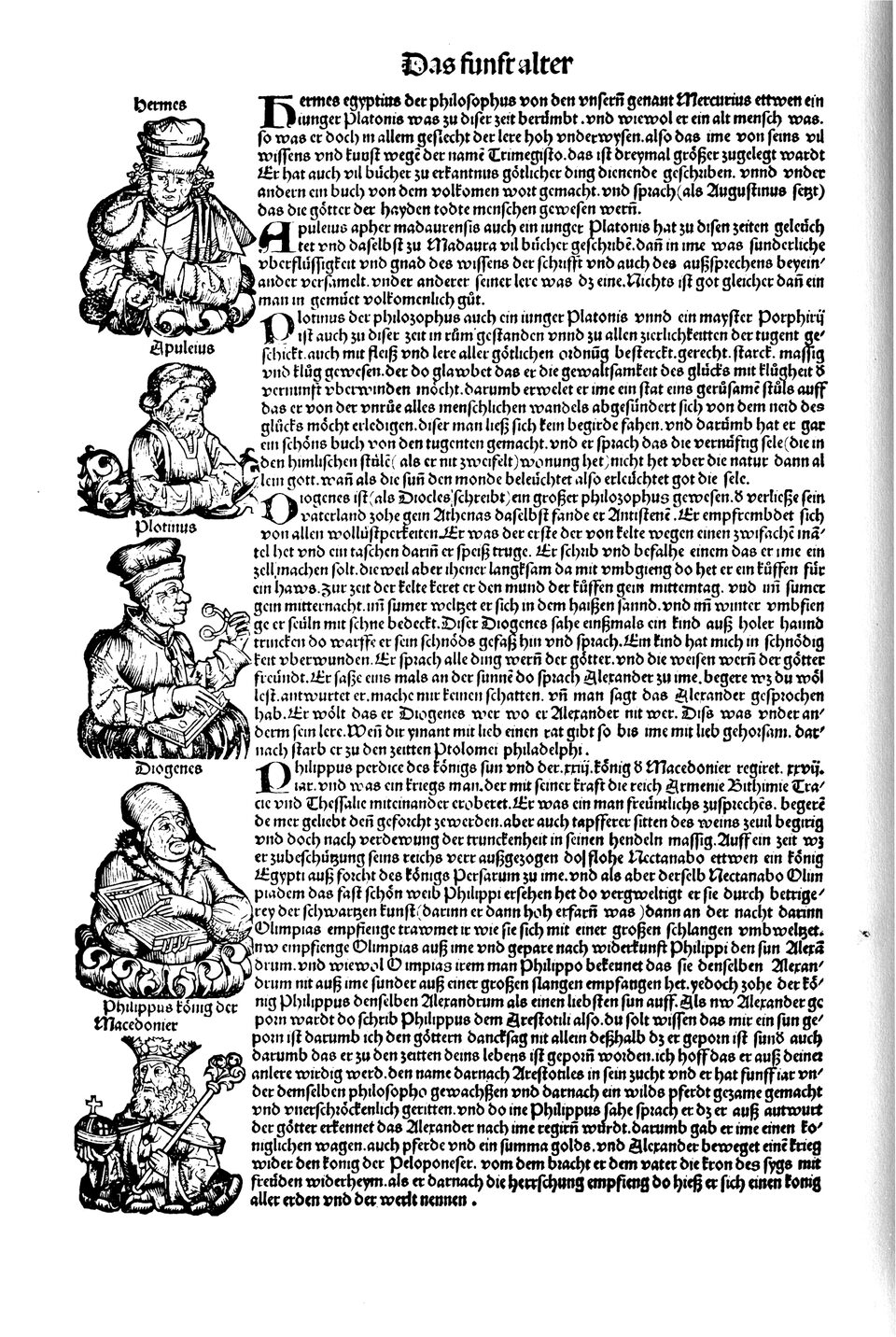 Schedelsche Weltchronik Blatt 75, linke Seite