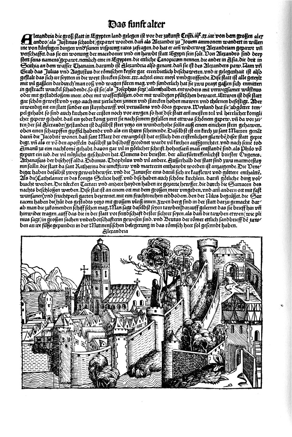 Schedelsche Weltchronik Blatt 78, linke Seite