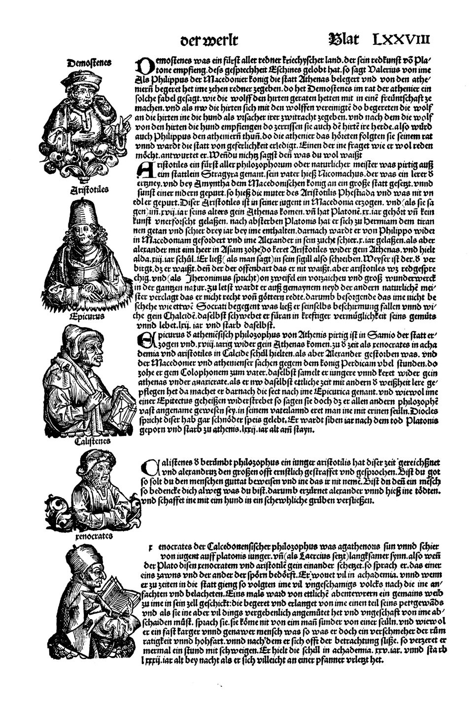 Schedelsche Weltchronik Blatt 78, rechte Seite