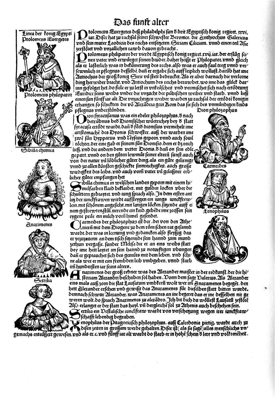 Schedelsche Weltchronik Blatt 79, linke Seite