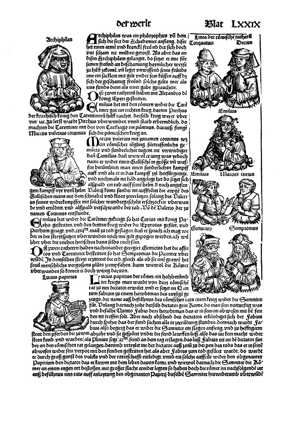 Schedelsche Weltchronik Blatt 79, rechte Seite