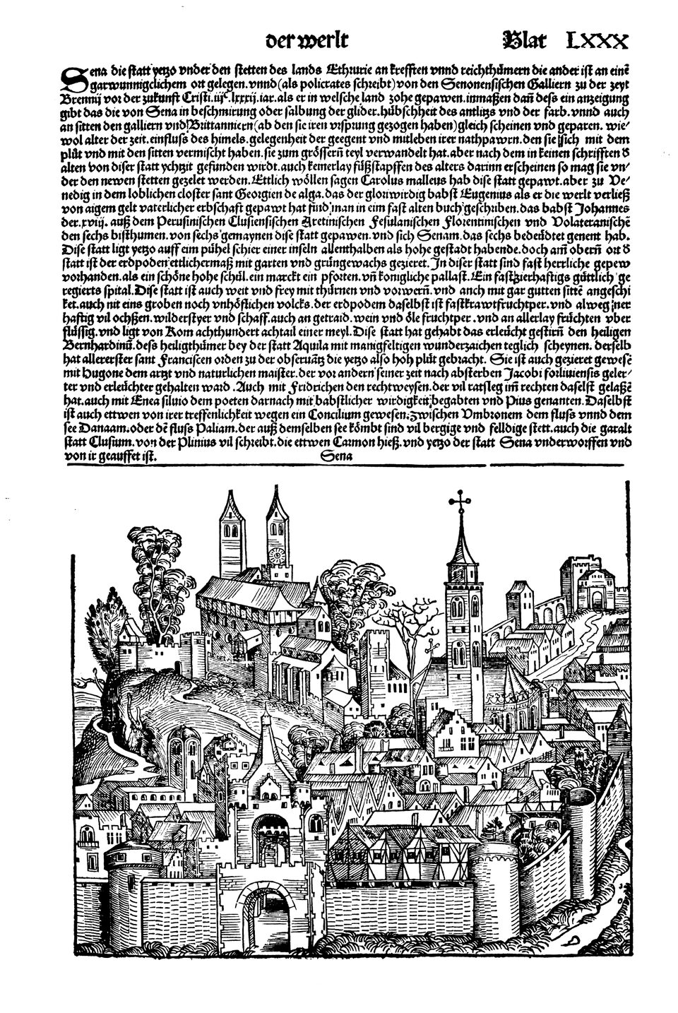 Schedelsche Weltchronik Blatt 80, rechte Seite