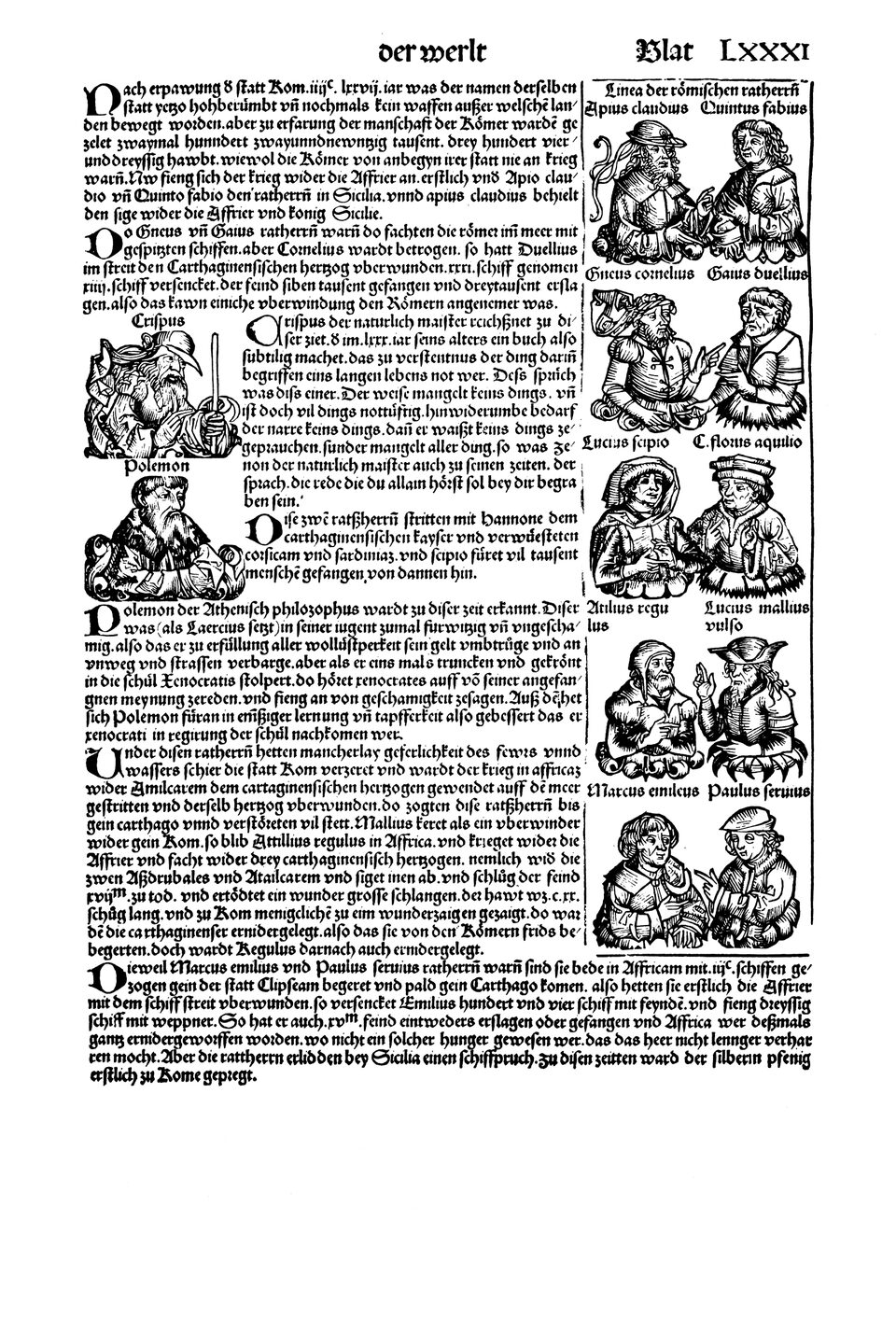 Schedelsche Weltchronik Blatt 81, rechte Seite